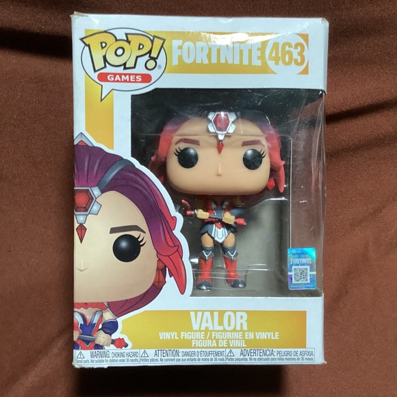 Funko Pop Games Fortnite 463 Valor Vinyl Figure NEW - Picture 1 of 7